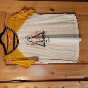 Maurices Burnout Aztec Top